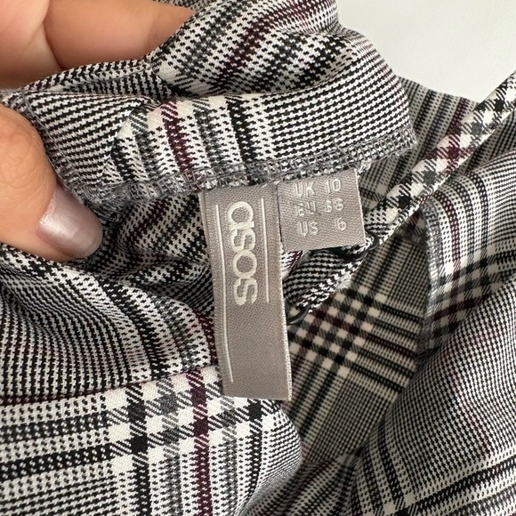 ASOS Gingham Mini Dress - Picture 7 of 7